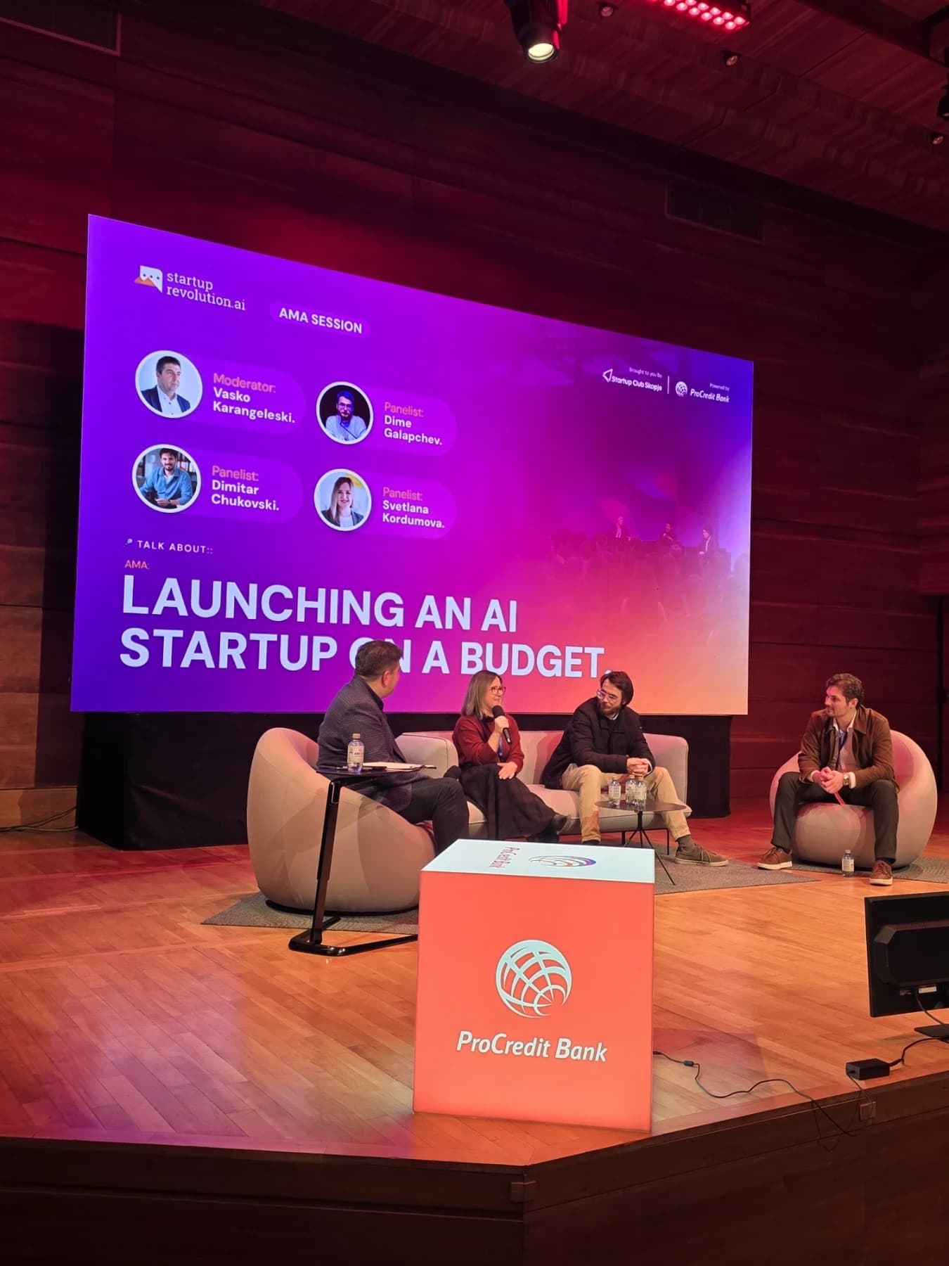 Factum on the AMA panel at Startup Revolution