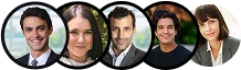 Testimonial customer avatars
